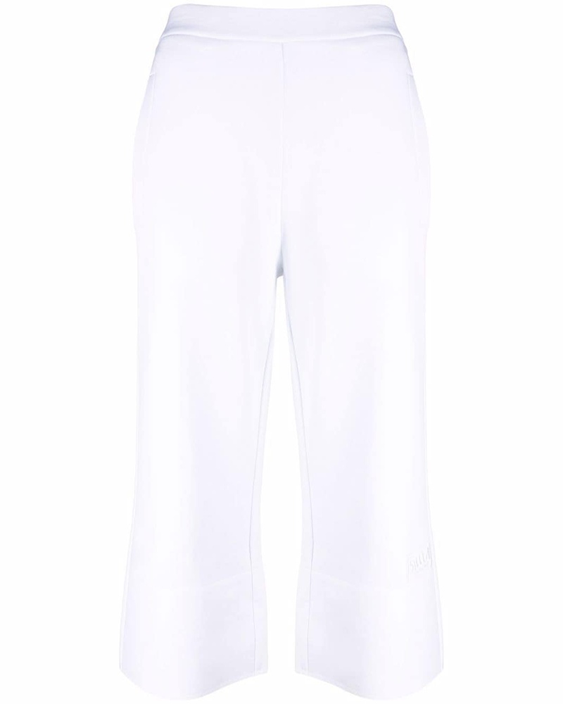 Stella McCartney Damen Ausgestellte Cropped-Hose