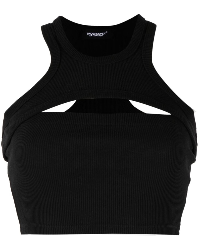 Undercover Damen Cropped-Oberteil mit Cut-Outs