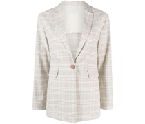 Karierter Blazer