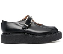 Monk-Schuhe mit Cut-Out