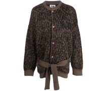 Intarsien-Cardigan