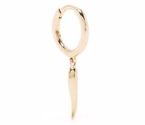 14kt Italian Horn Gelbgoldcreolen