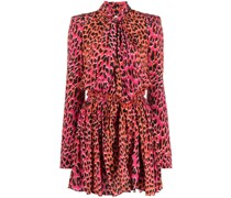 Minikleid mit Animal-Print