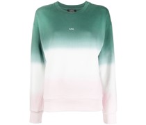 A.P.C. Sweatshirt mit Farbverlauf