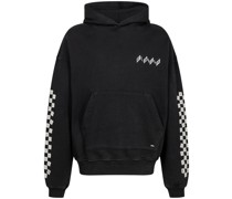 Hoodie mit Schachbrettmuster
