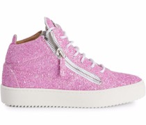 Kriss High-Top-Sneakers mit Glitter
