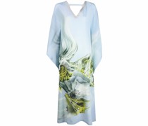 Kaftan mit grafischem Print