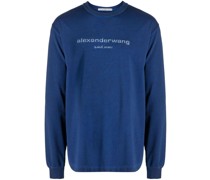 Sweatshirt mit Logo-Stickerei