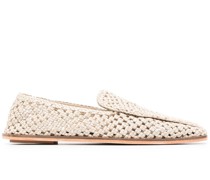 Loafer mit eckiger Kappe