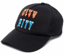 Baseballkappe mit Slogan-Stickerei