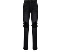 Wash Blowout Slim-Fit-Jeans