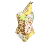 Badeanzug mit Blumen-Print