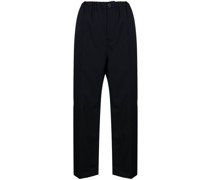 Klassische Cropped-Wollhose