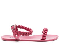Sandalen mit geflochtenen Riemen