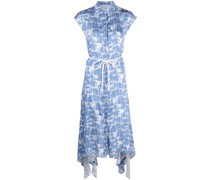 Asymmetrisches Hemdkleid
