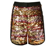 Shorts mit Pailletten