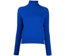 Fein gestrickter Rollkragenpullover