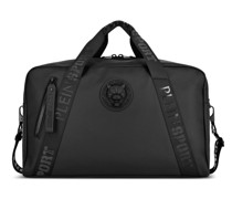 Boston logo-embossed duffle bag