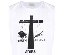 Trägershirt mit grafischem Print