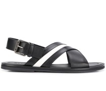 Flache Slingback-Sandalen