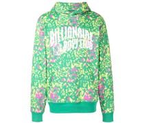 Hoodie mit abstraktem Print