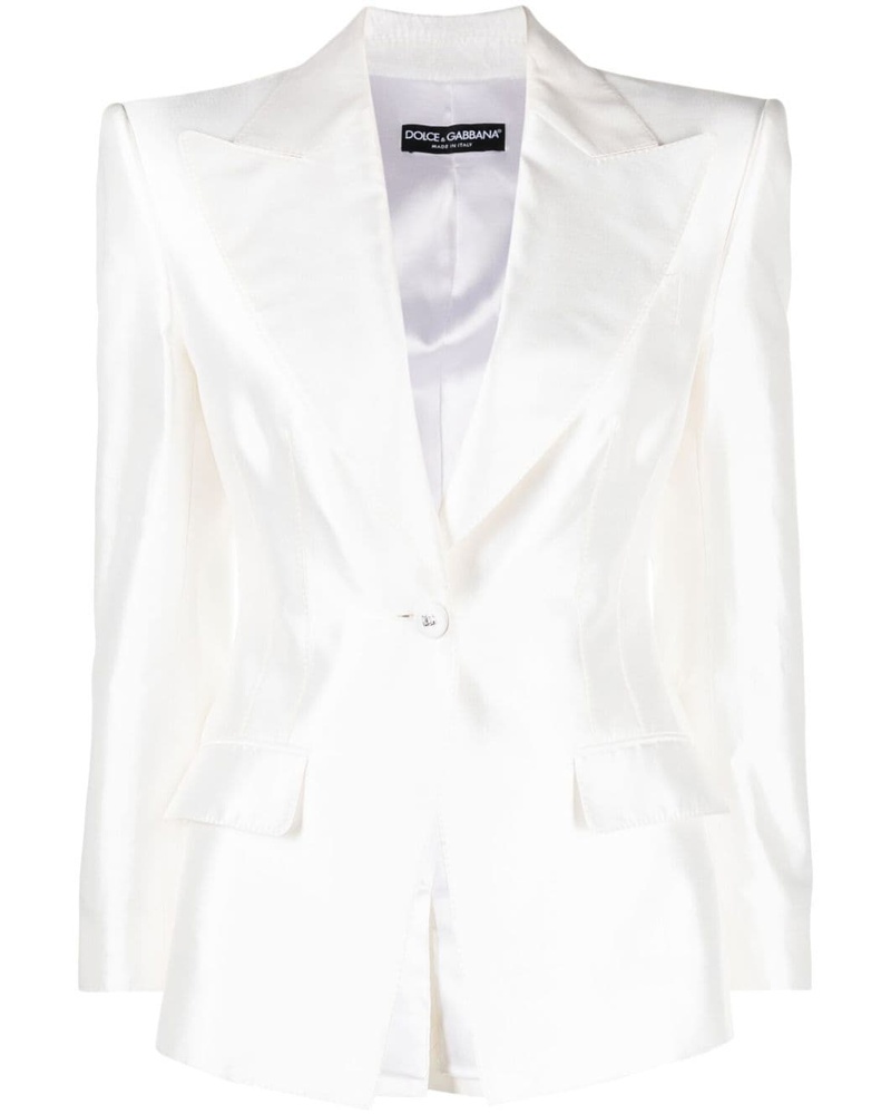 Dolce & Gabbana Damen Blazer mit steigendem Revers