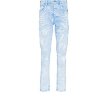 Skinny-Jeans mit abstraktem Muster