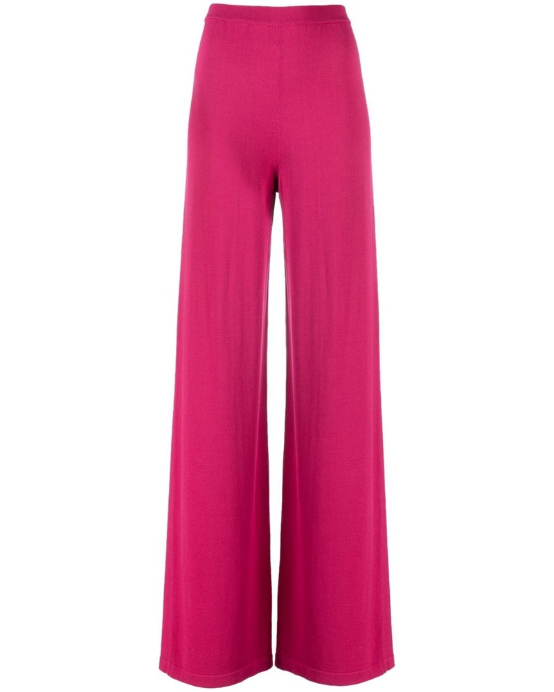 Federica Tosi Damen Gestrickte Hose mit weitem Bein