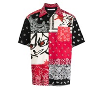 Hemd mit Bandana-Print