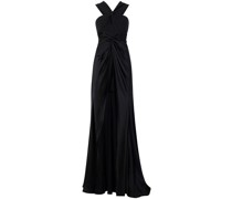 Drapiertes Abendkleid