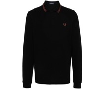 Poloshirt mit Logo-Stickerei