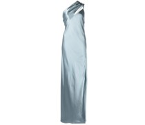 Asymmetrisches Abendkleid mit Schlitz