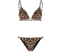 Bikini mit Leoparden-Print