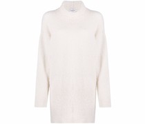 Pullover mit abgerundetem Saum