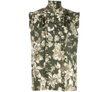 Bluse mit Blumen-Print