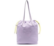 Schultertasche mit Kordelzug