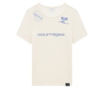 T-Shirt mit Mesh-Einsätzen