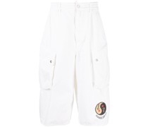 Knielange Cargo-Shorts