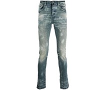 Halbhohe Slim-Fit-Jeans