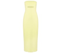 Schulterfreies Maxikleid