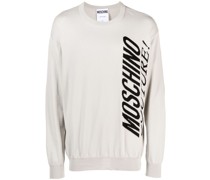 Pullover mit Jacquard-Logo