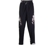 x Tessitura Tapered-Hose mit Print