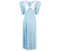 Midikleid mit Blumen-Print