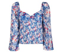 Oberteil mit Blumen-Print