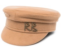 Baskenmütze mit Logo-Applikation