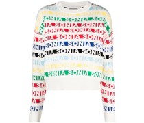 Pullover mit Logo-Print
