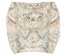 Ivory Tower Tales-print blouse