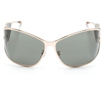 wraparound-frame sunglasses