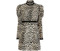 Tate Minikleid mit Leoparden-Print