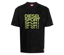 T-Shirt mit Logo-Print